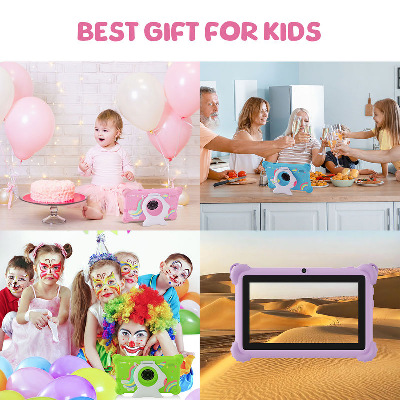C idee 2024 Kids Learning Tablet Bright HD Screen en educatieve apps inclusief CM88