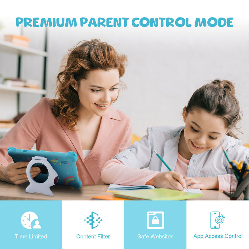 C idee 2024 Kids Learning Tablet Bright Display Beschermende behuizing en Android 12 Performance CM88