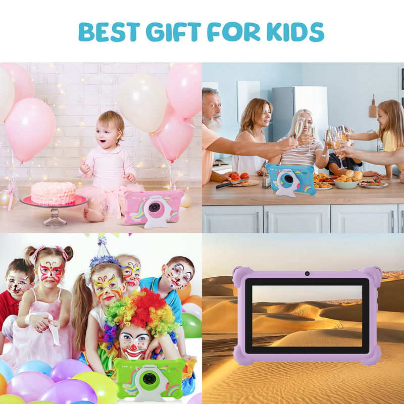 C idee 2024 Kids Learning Tablet Bright Display Beschermende behuizing en Android 12 Performance CM88