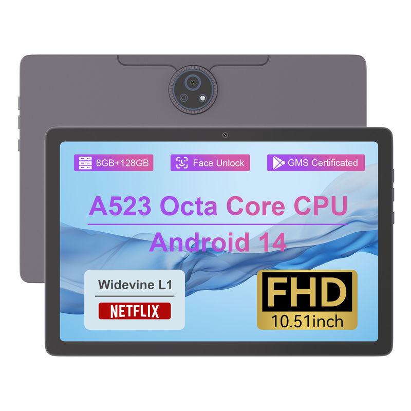 C Idea Android 14 FHD Screen Tablet 8+128GB 11 inch Tablet PC voor volwassenen Tiener P1300