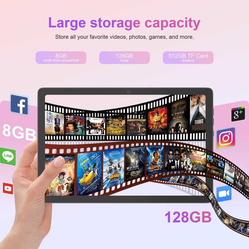 C Idea Android 14 FHD Screen Tablet 8+128GB 11 inch Tablet PC voor volwassenen Tiener P1300