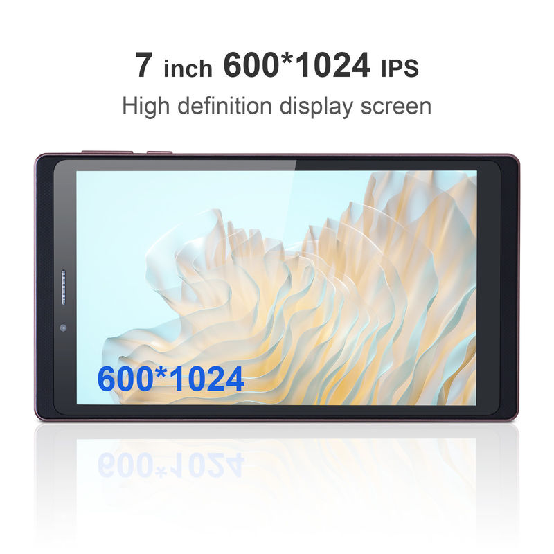 C Idea Android 12 Tablet 6GB RAM 128GB ROM Met SIM 7 Inch Tablet PC Voor Studenten CM525 Roze