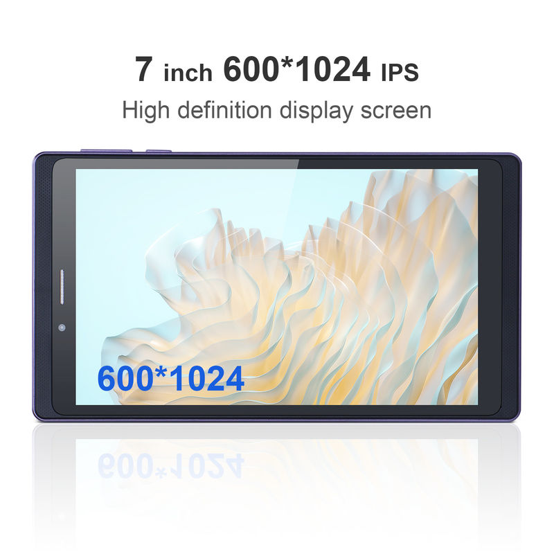 C Idea Draagbare 7 inch Smart Tablet PC Met Sim 6GB 128GB Onderwijs Voor School CM525 ((Purple)