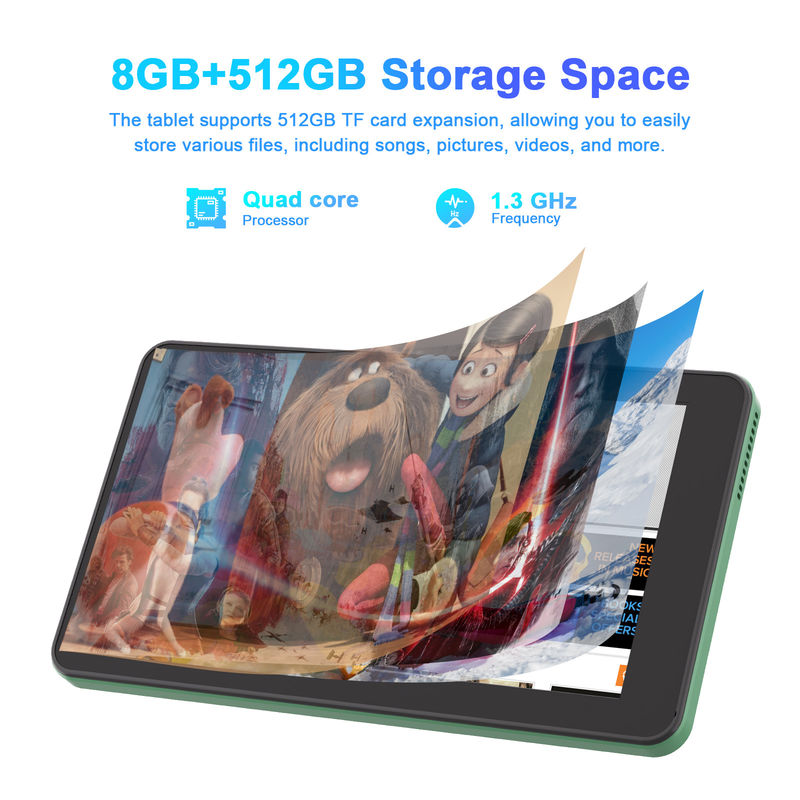 C Idea 7 inch tabletten met SIM Wifi Android Smart Tablet PC voor onderwijs CM518 Pro Groen