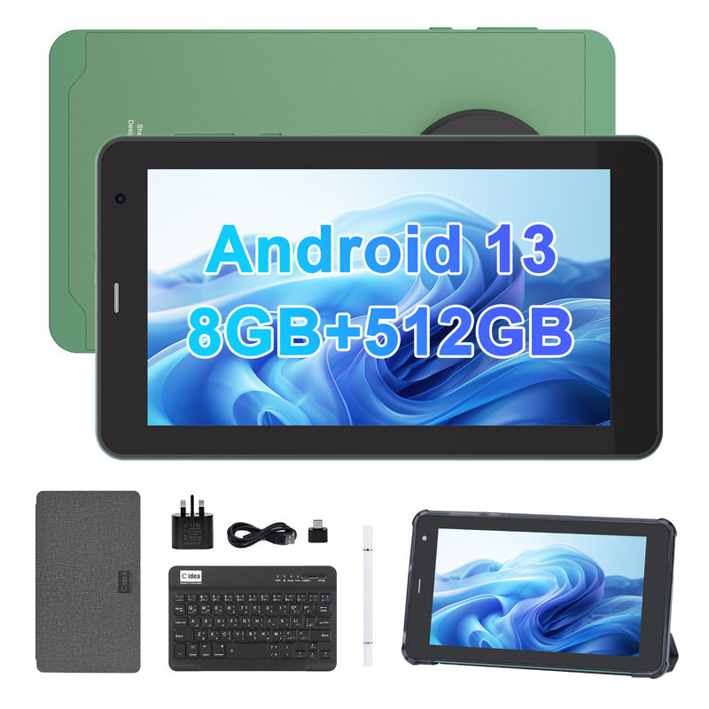 C Idea 7 inch tabletten met SIM Wifi Android Smart Tablet PC voor onderwijs CM518 Pro Groen