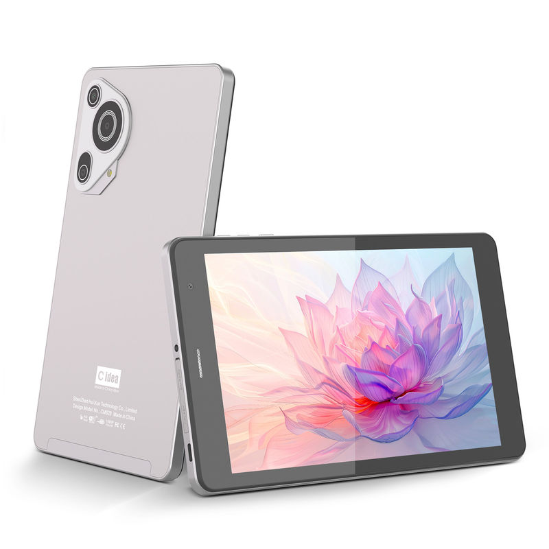 C Idea 8 Inch Tablets Dual Camera Touch Screen Smart Tablet Pc met telefoongesprekken CM828 zilver