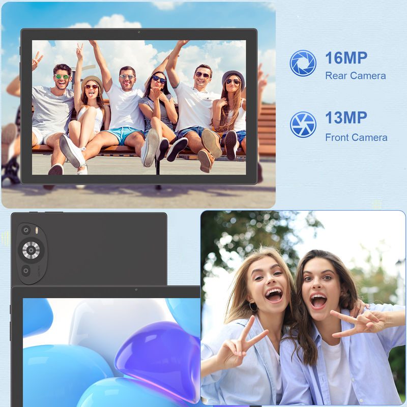 C Idea 10.1 inch Wifi Educational Android Tablet PC Met Sim Support Keyboard M8200 Plus Zwart