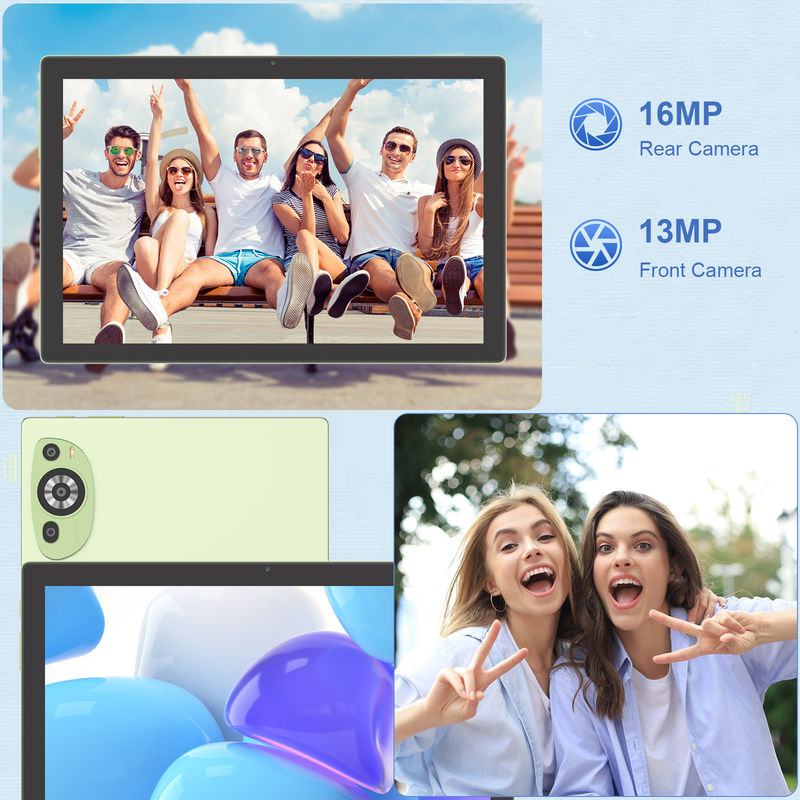 C Idea 5g Android 14 Uitbreidbare opslag 512GB Touch Screen Tablets Met Keyboard CM8200plus Groen