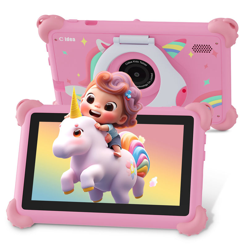 C Idea Android 13 Kids Tablet 4+32GB Educational Tablet Kidspad met Friendly APP CM91 roze