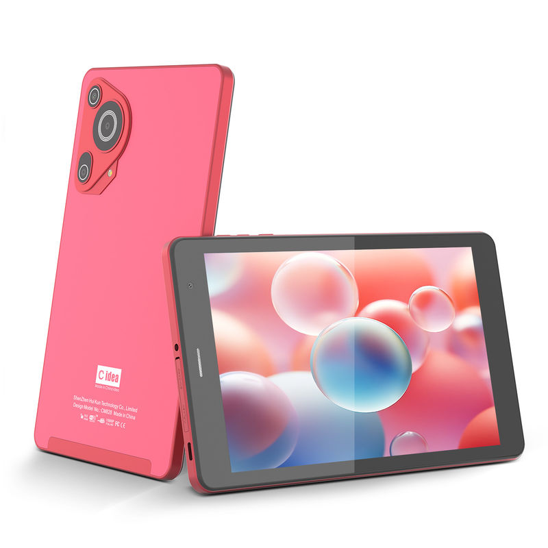C Idea Factory 8 inch 800*1280hd IPS Touchscreen 8+512gb 8000mah Dual Camera Android Tablet PC Met Sim Voor Studenten CM828 Rood