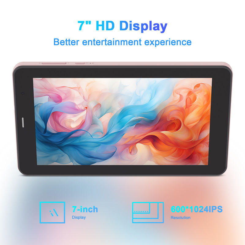 C Idea 7 inch Android Tab, 8+512GB, Quad Core, Educational Tablet Perfect voor studenten  CM518pro Pink