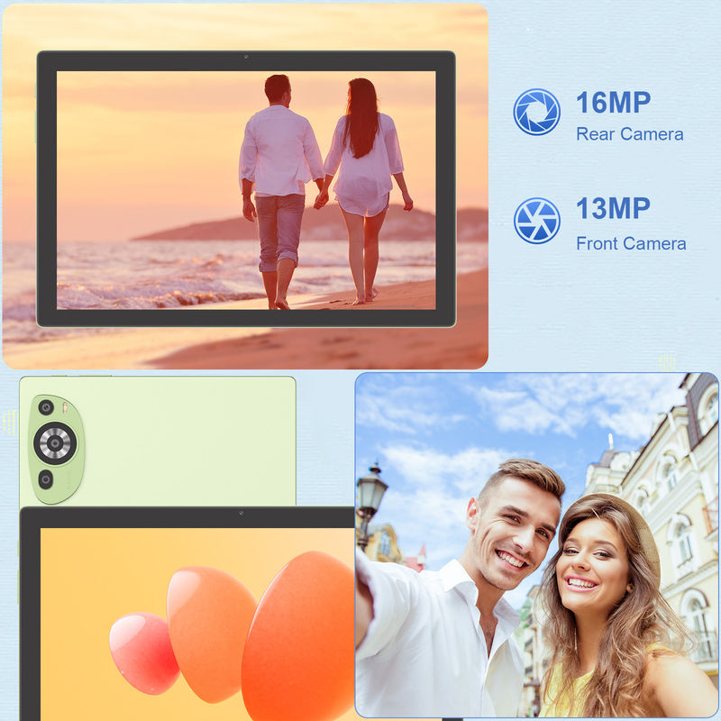 C Idea WIFI Android 14 TF opslag 512 GB Touch Screen Tablets met toetsenbord en muis CM8200plus Groen