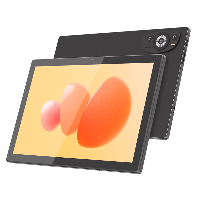 C Idea 10.1 inch Wifi Tablet Met Sim Support Keyboard Educational Android Tablet Pc M8200 Plus Zwart