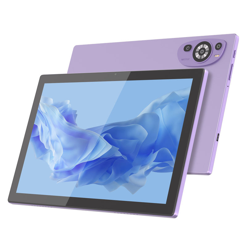 C Idea 10 inch 512 GB Android 14 Educational Tablet voor studenten met SIM CM8200Plus Purple