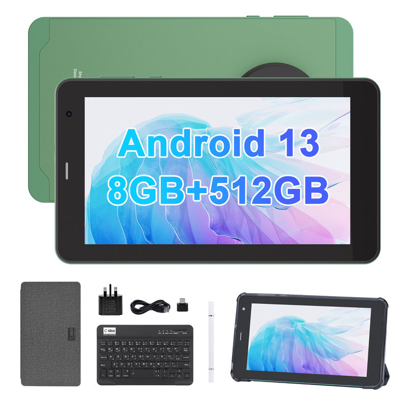 C Idea 7 inch tabletten met SIM Wifi Android Smart Tablet PC CM518 Pro Groen