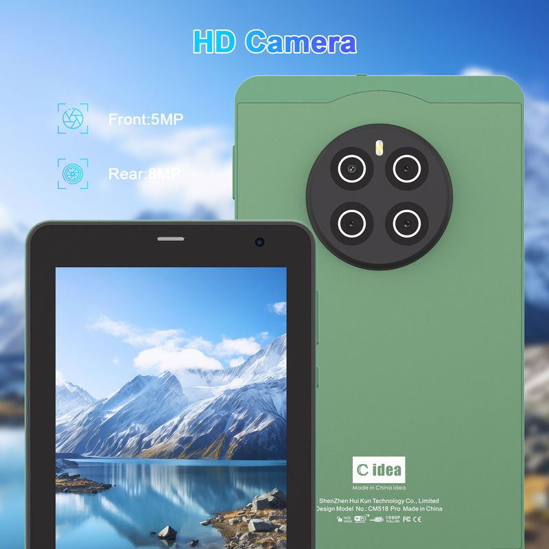 C Idea 7 inch tabletten met SIM Wifi Android Smart Tablet PC CM518 Pro Groen