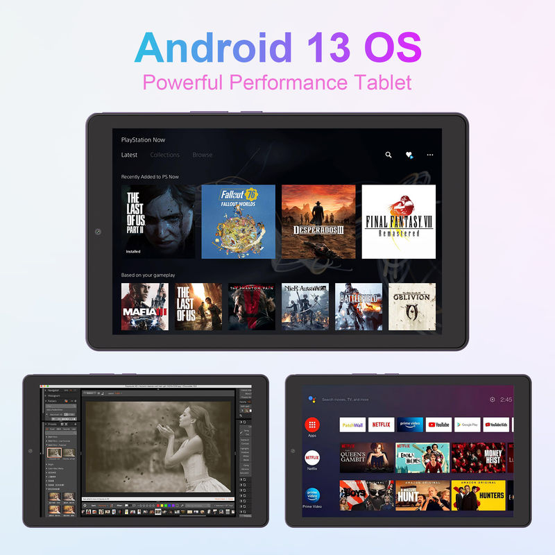 C Idea 9 Inch Tablet 5MP+8MP Educational Tablet For Teens met Pen CM935 Purple