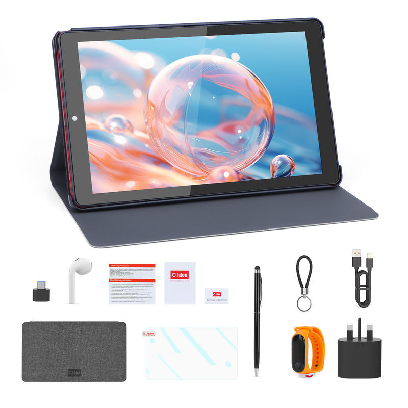C Idea MTK Quad Core Tablet 9 inch Android Tablet met pen en hoes CM935 Rood