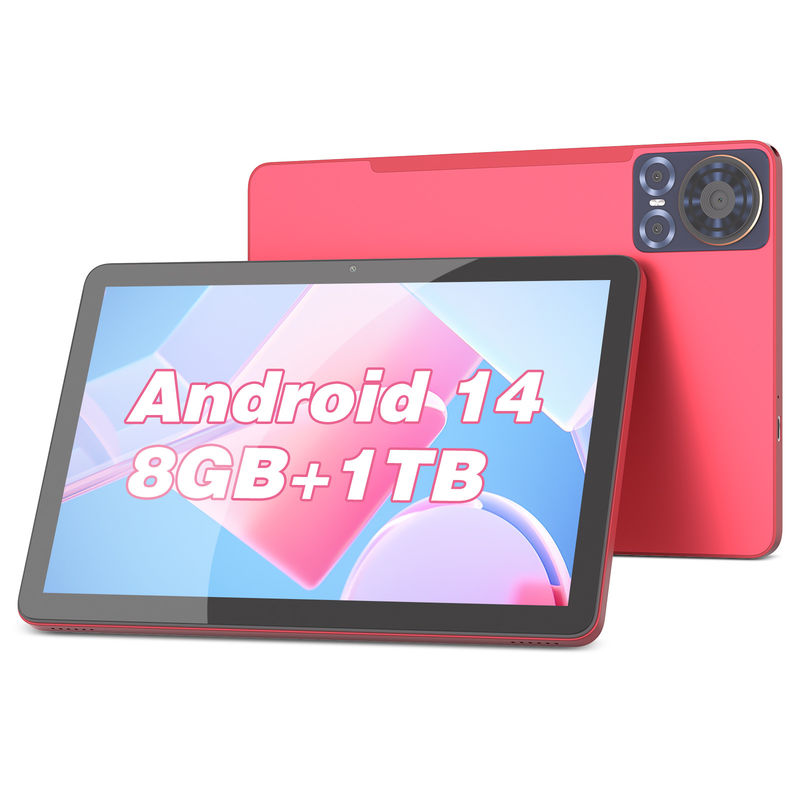 C Idea 10.1 inch 5g Tablet 8GB RAM Touch Screen Tablet PC voor onderwijs CM8300 Plus Rood