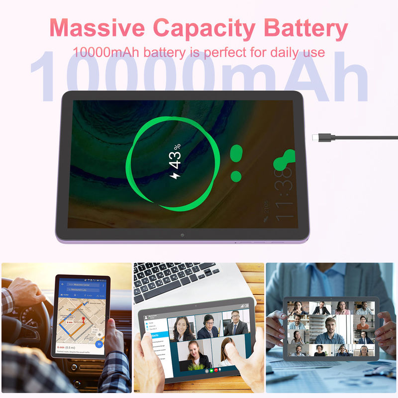 C Idea Android 5G Tablet Met SIM Educational Tablet Voor Studenten CM8300 Plus Paars