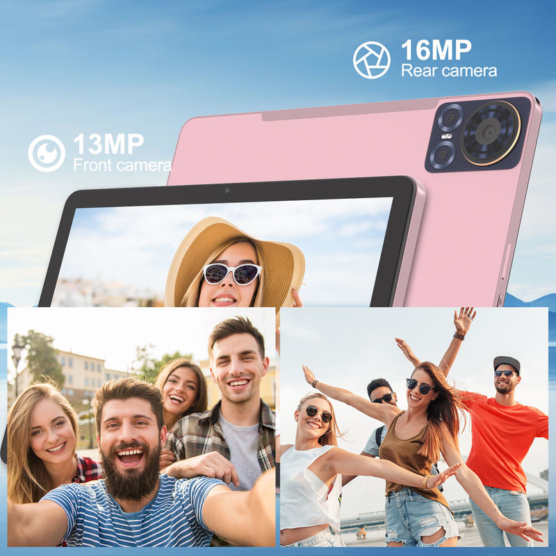 C Idea 10,1 inch tablet met dubbele camera Smart Tablet Pc voor onderwijs CM8300 Plus Roze