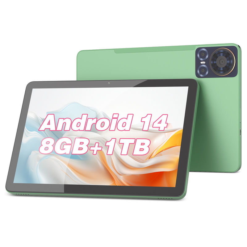 C Idea 10.1 inch 5G Tablet Met SIM Android 14 Tablet Pc Voor Onderwijs CM8300 Plus Groen