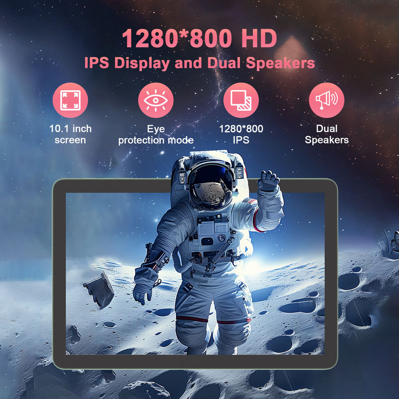 C Idea 10.1 inch 5G Tablet Met MTK Quad Core Android 14 Tablet Pc Voor Onderwijs CM8300 Plus Groen