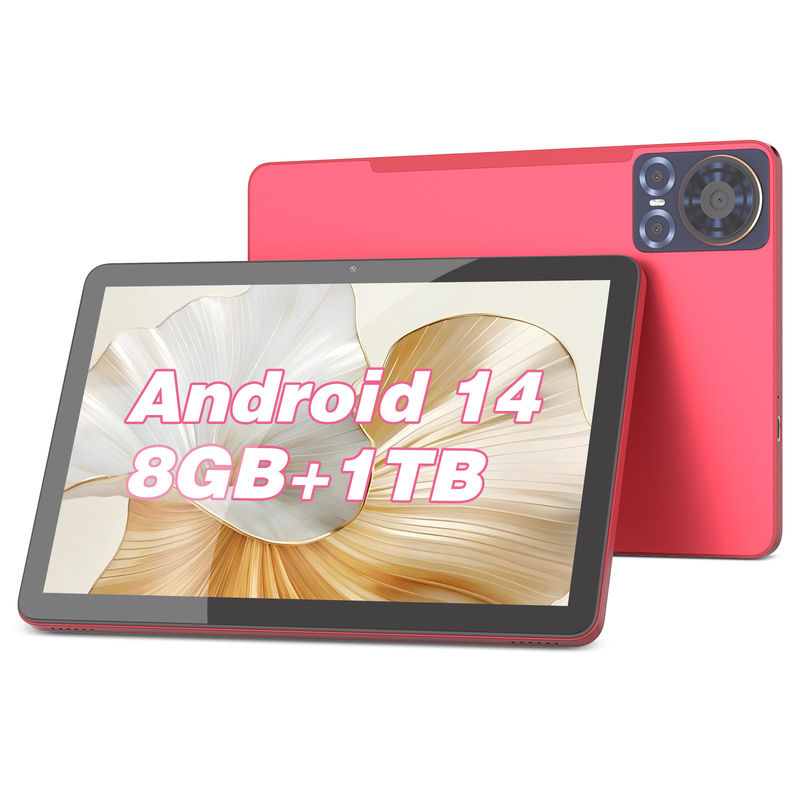 C Idea Tablet 10.1 inch 5G LTE Tablet Touch Screen Tablet Pc voor dagelijks gebruik CM8300 Plus Rood