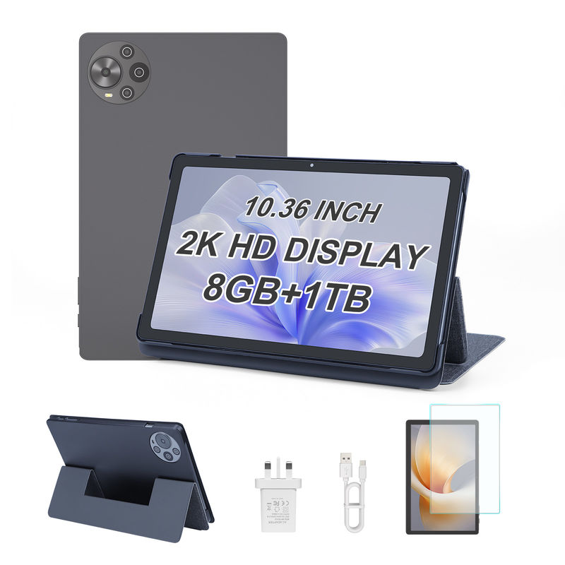 C Idea 10.36 Inch Tablet PC 2K Scherm Nieuwste Android Tablet Voor Studenten Cm10500 Plus Grijs