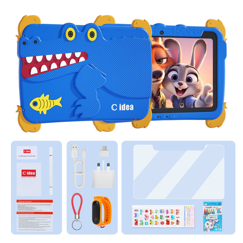 C idee 10.1-inch tablet Kidspad Android 15 Quad-Core processor en ouderlijk toezicht CM10000plus