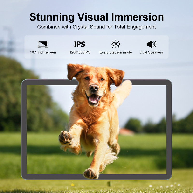 C Idea 10.1 inch Tablet MTK CPU WIFI Android Tablet Met 2 SIM Ondersteuning CM8800plus Blauw