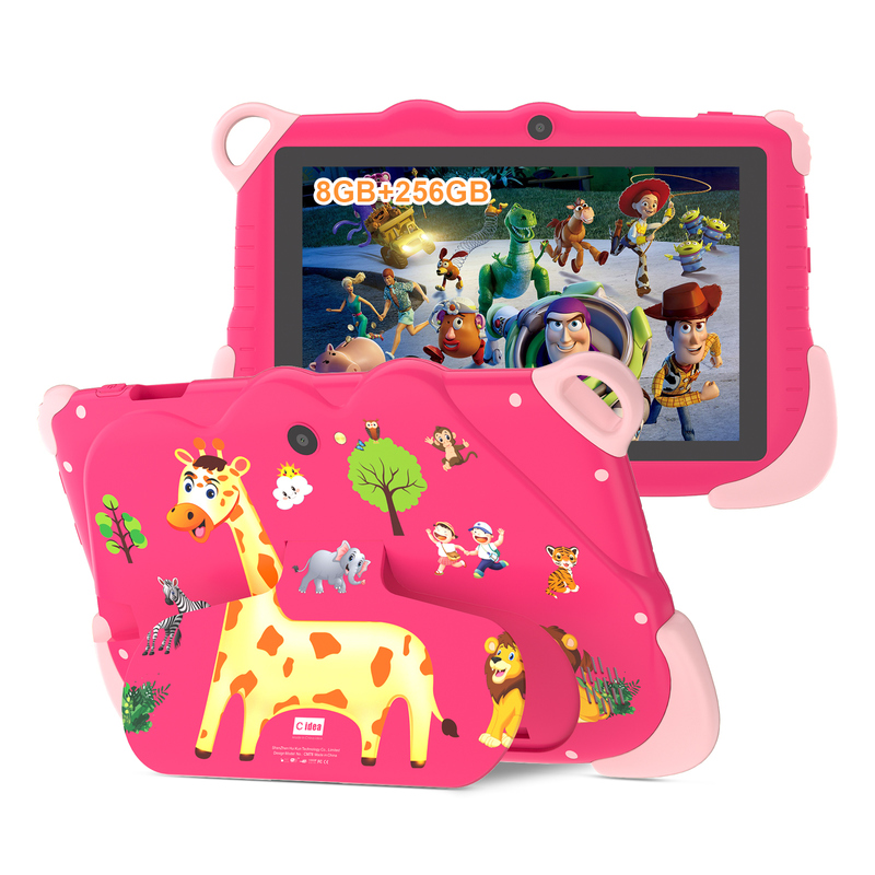 C Idea 7 Inch Android 15 Educational Smart Tablet Voor Studenten CM78 roze