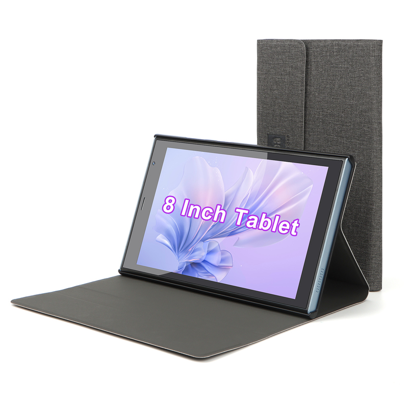 C idee 8 inch Wifi Tablet met 8+512GB opslag Quad Core Processor 800x1280 IPS Touchscreen blauw CM824