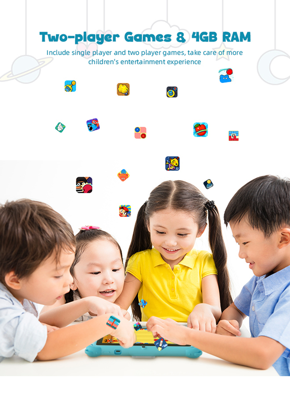 C Idea 7 Inch Android 14 Educational Smart Tablet Voor Studenten CM88 blauw