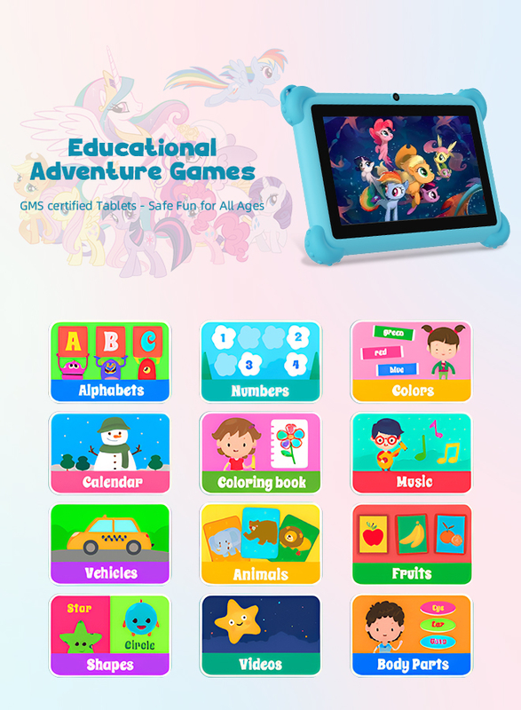 C Idea 7 Inch Android 14 Educational Smart Tablet Voor Studenten CM88 blauw