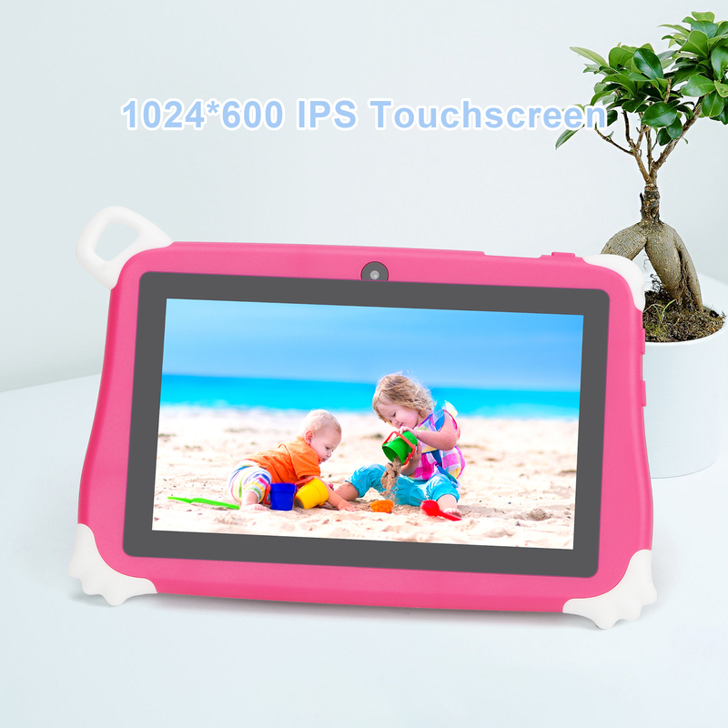 C Idea Android 15 Kindertablet 8+256GB Educatieve Tablet Kidspad met Vriendelijke APP CM86 roze