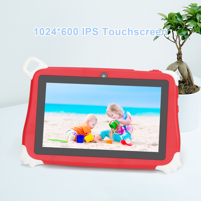 C Idea Android 15 Kids Tablet 8+256GB Educational Tablet Kidspad met Vriendelijke APP CM86 rood