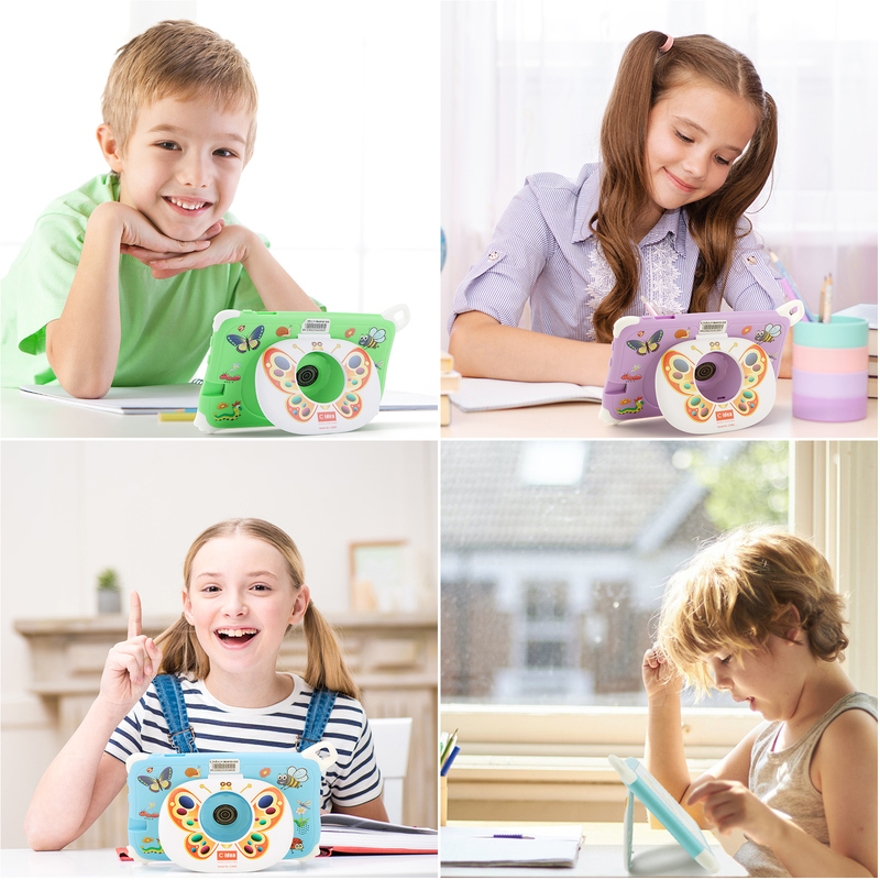 C Idea Android 15 Kindertablet 8+256GB Educatieve Tablet Kidspad met Vriendelijke APP CM86 groen