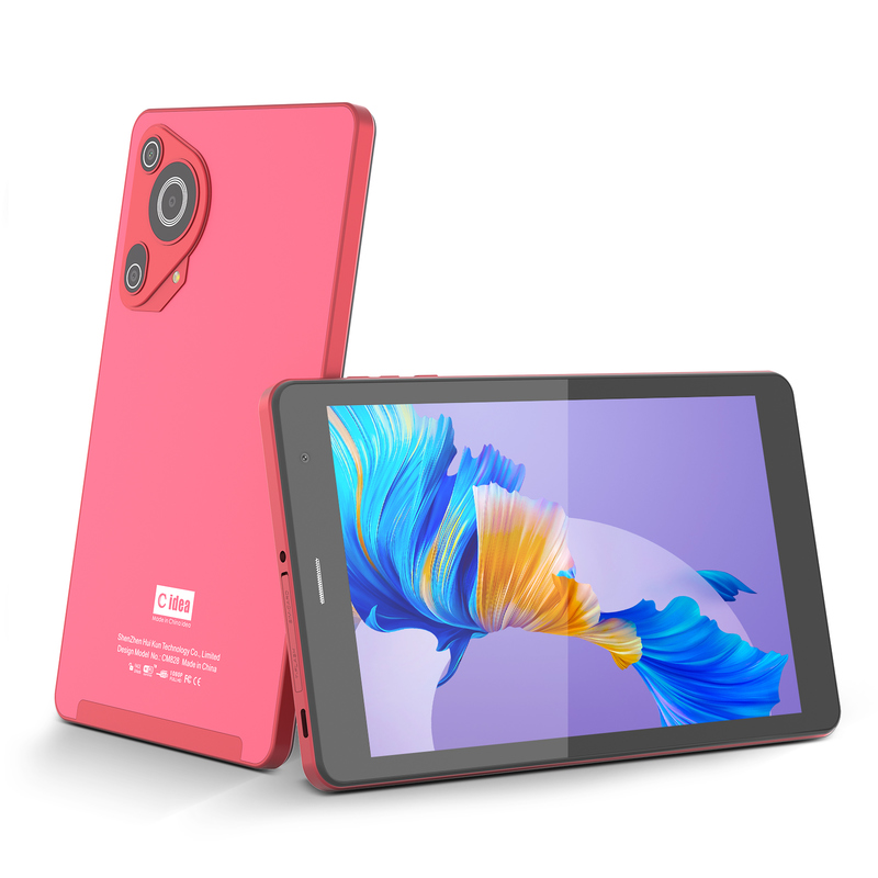 C idee Jeugd rood 8 Inch Tablet Android 15 met tf kaart slot, WiFi,8GB +512GB, 800*1280 IPS incell CM828