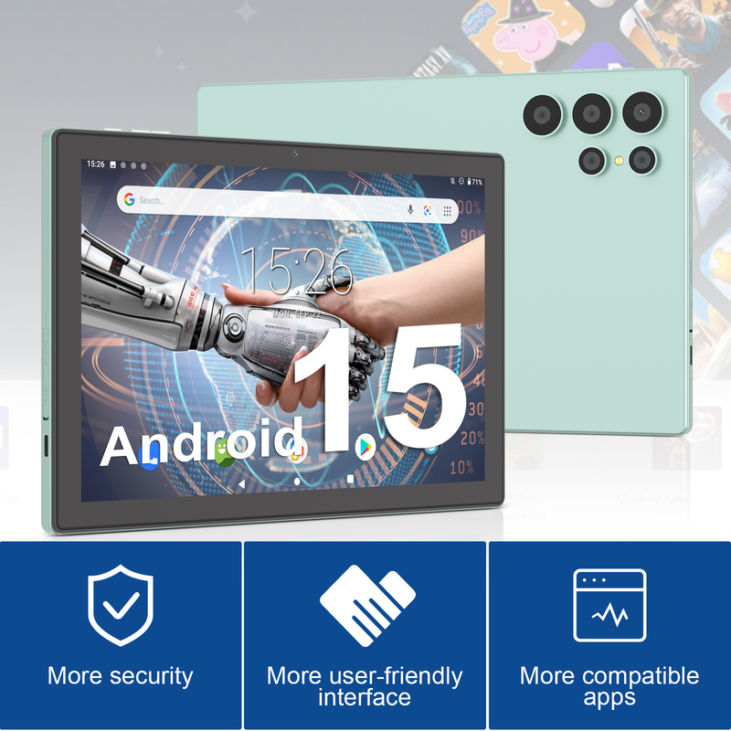 C idea 10,1 inch Android WiFi Touchscreen Tablet PC met 5G LET Toetsenbord CM8900plus