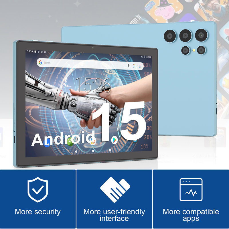 C idea 10,1 inch Android WiFi Touchscreen Tablet PC met 5G LET Toetsenbord CM8900plus