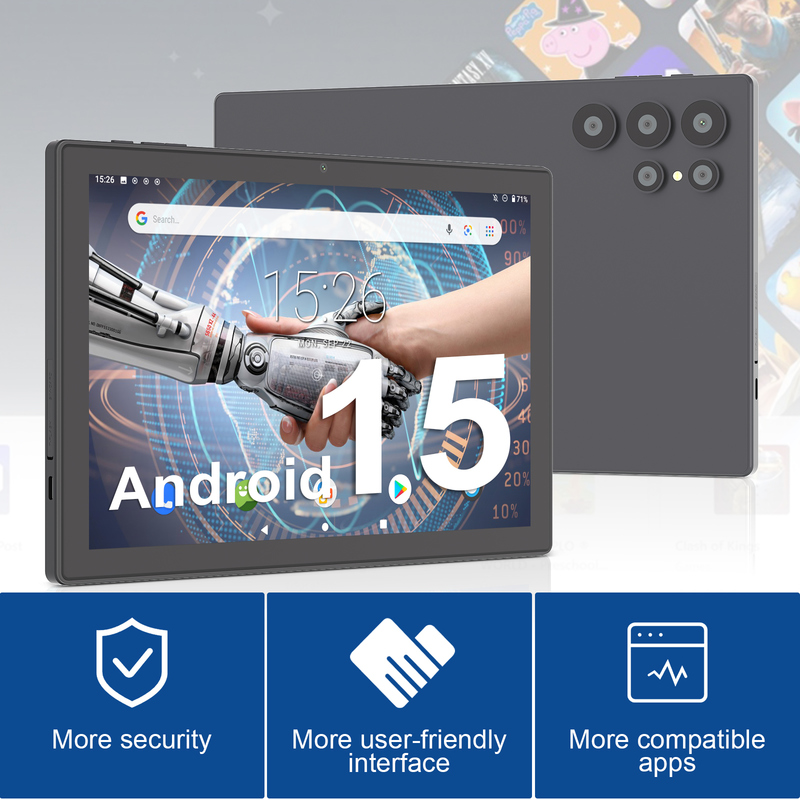 C idea 10,1 inch Android WiFi Touchscreen Tablet PC met 5G LET Toetsenbord CM8900plus