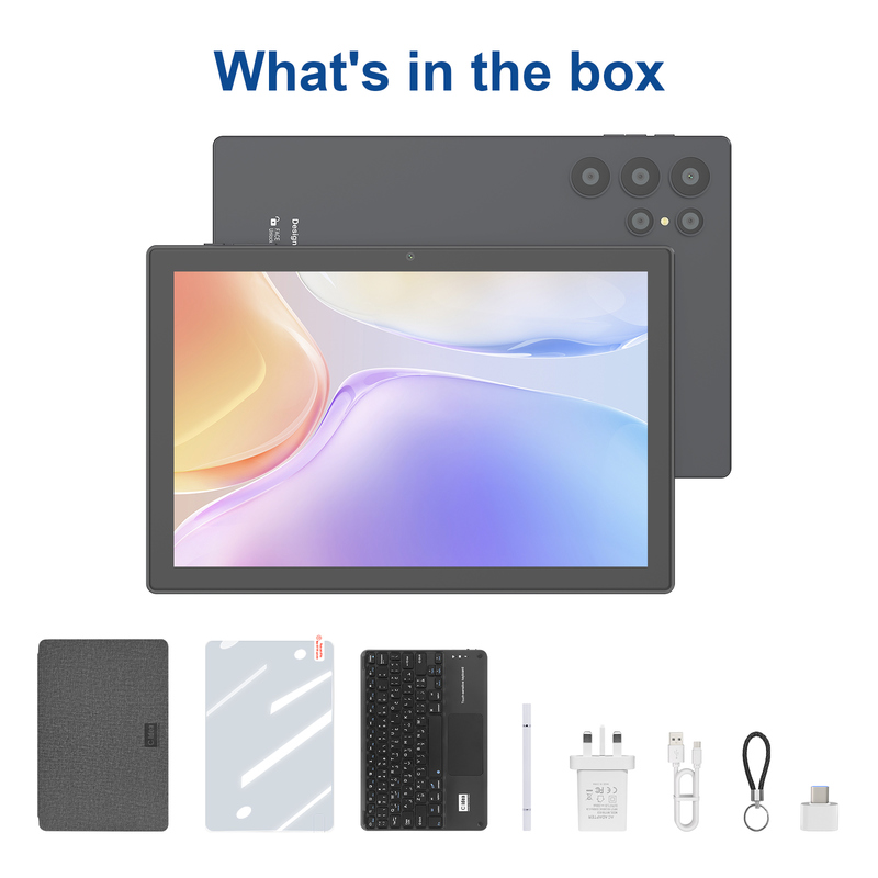 C idea 10,1 inch Android WiFi Touchscreen Tablet PC met 5G LET Toetsenbord CM8900plus