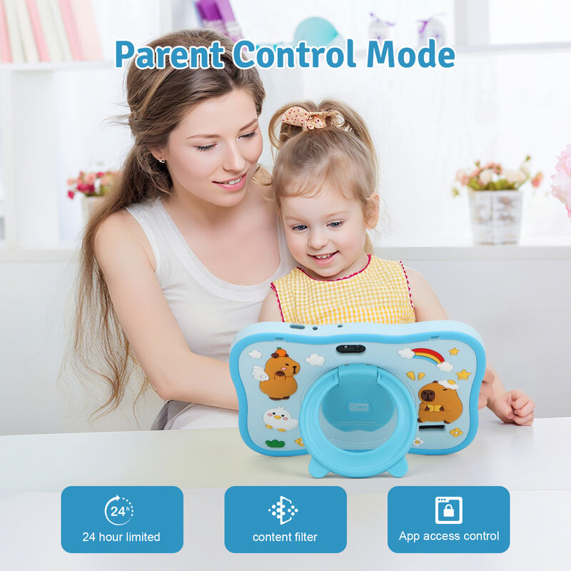 C idee Youth 7 Inch Tablet Android 15 met tf kaart slot, WiFi,6GB +128GB, 1024*600 IPS incell CM66