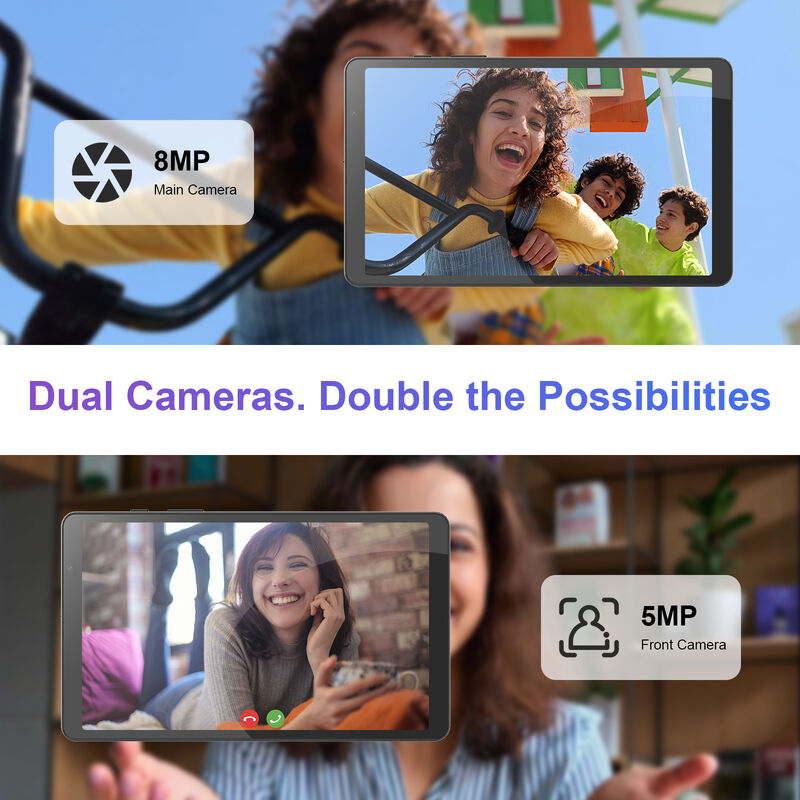 C idee 8 inch Smart Tablet PC Met toetsenbord 8GB RAM+512 ROM 800*1340 IPS incell Touchscreen Display Zwart CM866