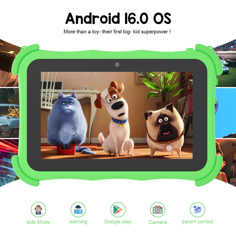 C idea Youth 7 inch Tablet Android 16 met TF kaart slot, WiFi,8GB +256GB, 1024*600 CM89