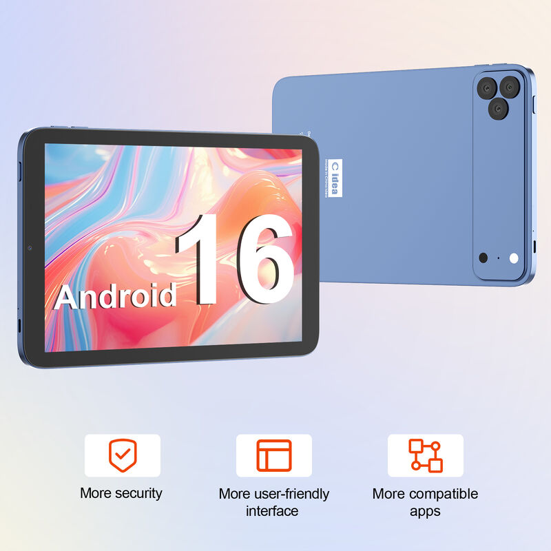 C idee 10,1 inch Android WiFi Touch Screen blauw Tablet PC met 5G Keyboard Quad-core CM10017Air