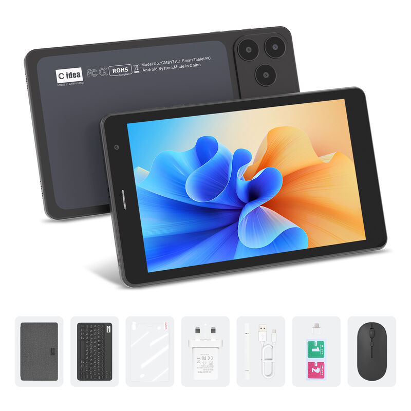 C Idea 8 Inch Android 16 Tablet 8 GB RAM 512 GB ROM Model CM817 air