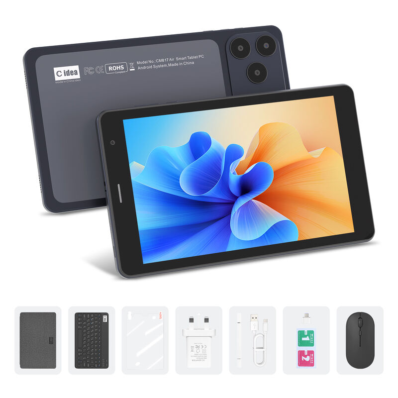 C Idea 8 Inch Android 16 Tablet 8 GB RAM 512 GB ROM Model CM817 air