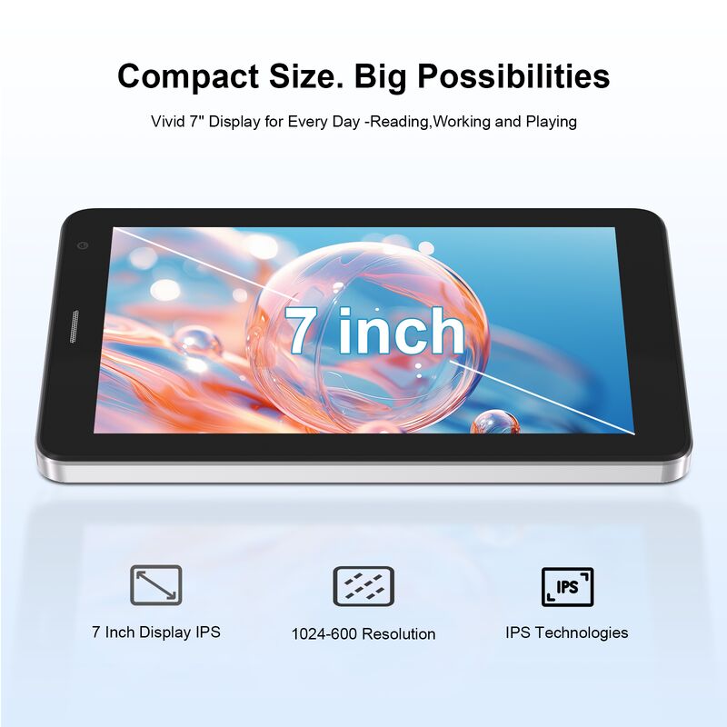 C idee 7 Inch Android Smart Tablet 8+256GB 8*CortexTm-A53 WiFi Tablet HD Touchscreen CM517 air